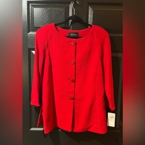NEW Dana Buchman Wool Blend Blazer NWT